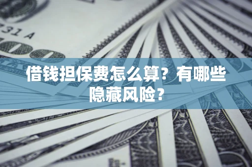 北京借钱担保费怎么算？有哪些隐藏风险？