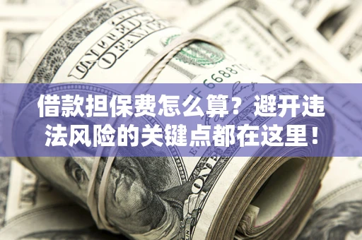 北京借款担保费怎么算？避开违法风险的关键点都在这里！
