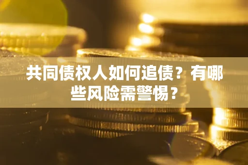 北京共同债权人如何追债？有哪些风险需警惕？