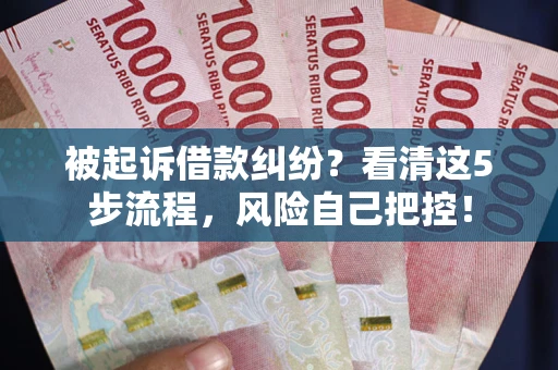 北京被起诉借款纠纷？看清这5步流程，风险自己把控！