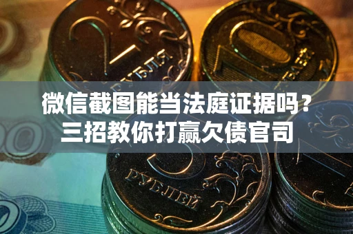 北京微信截图能当法庭证据吗？三招教你打赢欠债官司